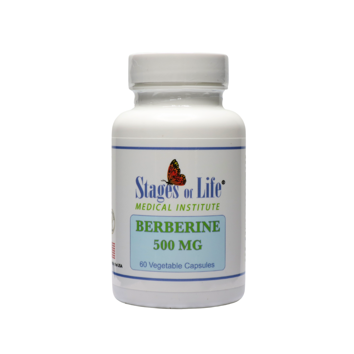 Berberine - 500 mg - 60 Capsules