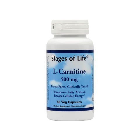 L-Carnitine - 500 mg - 60 Capsules