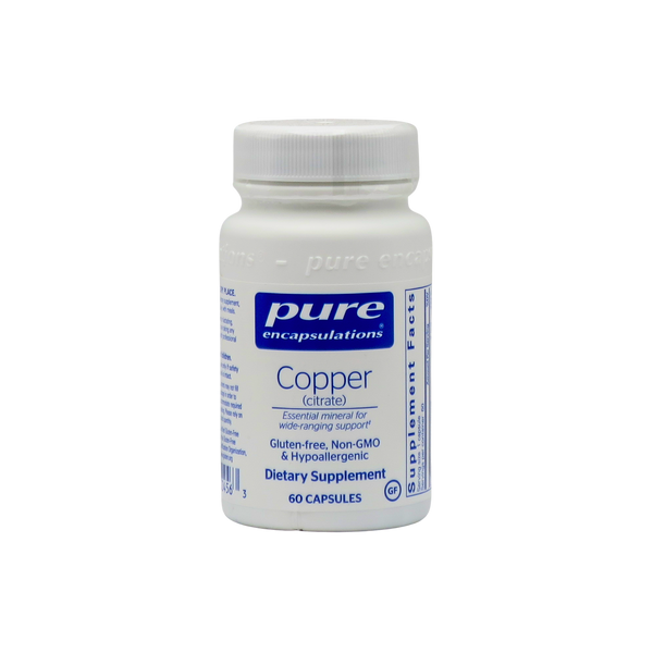 Copper Citrate - 60 Capsules