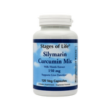 Silymarin Curcumin Mix - Milk Thistle Extract - 150 mg - 120 Capsules